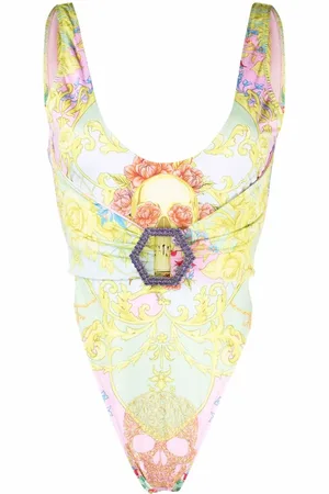 Philipp Plein Badpak met doodskopprint