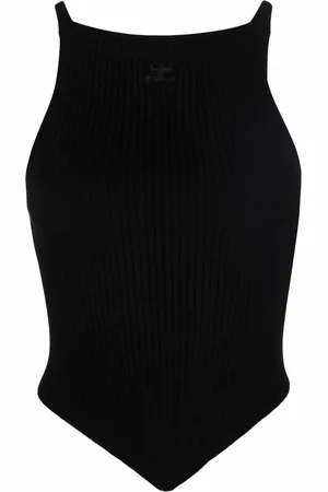 Courrèges Ribgebreide tanktop