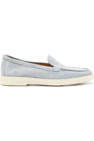 santoni Suède loafers
