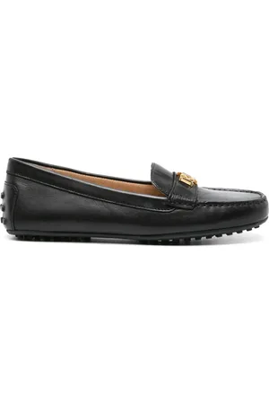 Ralph Lauren Barnsbury Driver leren loafers