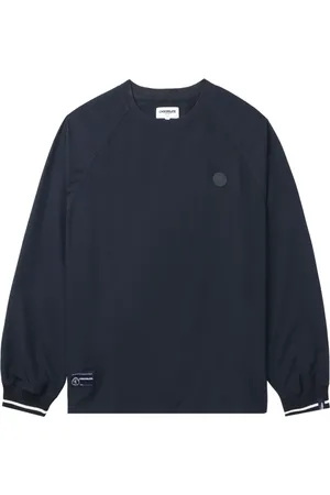 Chocoolate Katoenen sweater met logopatch