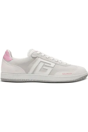 Balmain Swan sneakers met vlakken