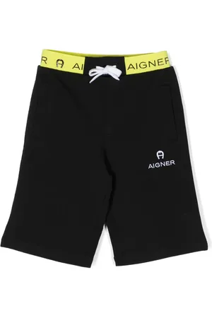 Aigner Katoenen shorts met geborduurd logo