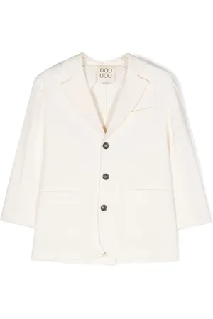 DOUUOD KIDS Blazer met enkele rij knopen