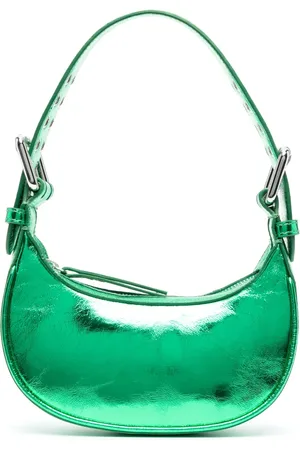 By Far Shopper met metallic