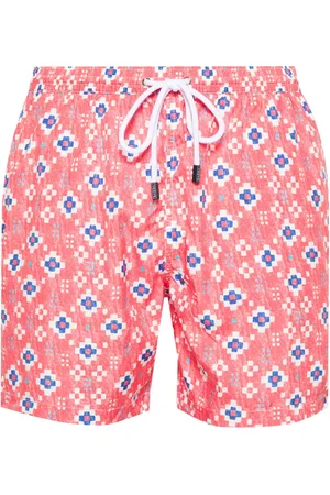 BARBA Zwembroek met geometrische print