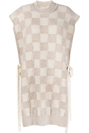 UMA WANG Geruit gilet