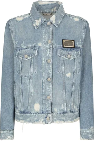 Dolce & Gabbana Spijkerjack met logotag