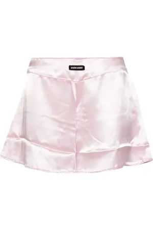 Miu Miu Satijnen pyjamashorts