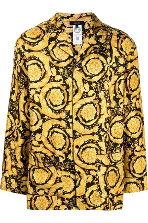 VERSACE Barocco zijden pyjamatop