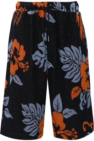 Maison Kitsuné Shorts met bloemenprint