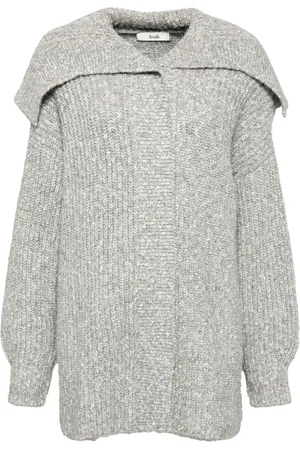 B+AB Vest met oversized kraag