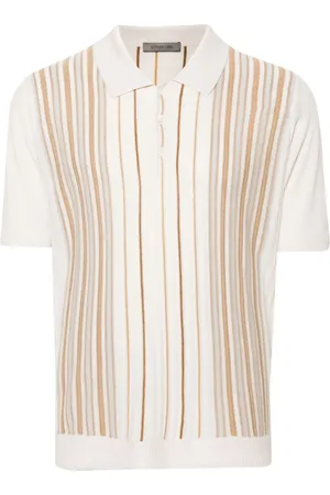 corneliani Gestreept poloshirt