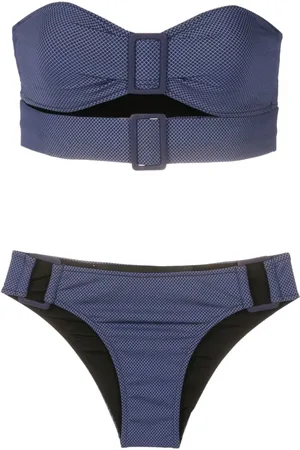 Gloria Coelho Bandeau bikinitop