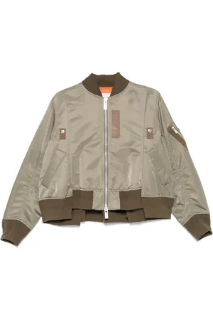 SACAI Geplooid bomberjack
