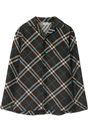 Burberry Geruit blouse