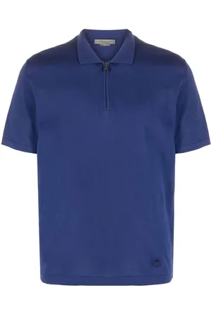 corneliani Poloshirt met rits