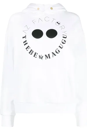 AZ FACTORY X Thebe Magugu hoodie met logoprint