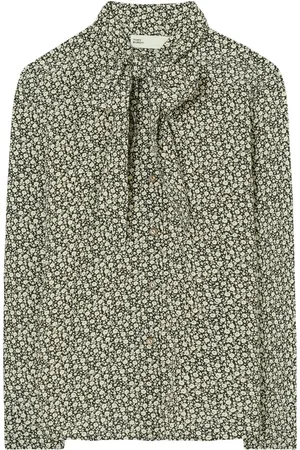 Tory Burch Blouse met bloemenprint en strik