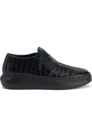 Giuseppe Zanotti Conley leren sneakers