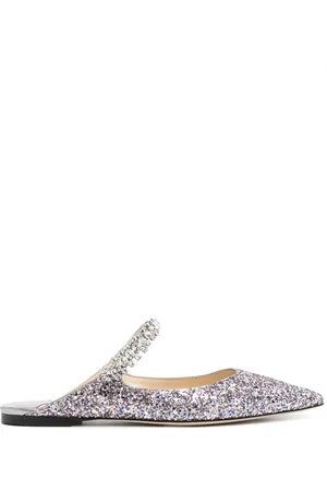 Jimmy Choo Bing muiltjes verfraaid met kristallen