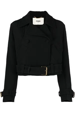 Fendi Bikerjack met jacquard