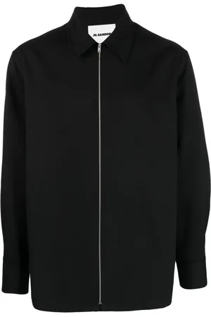 Jil Sander Shirtjack met klassieke kraag