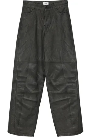 haikure Bethany jeans met leren print