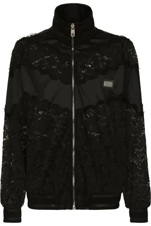 Dolce & Gabbana Sweater met rits en kant