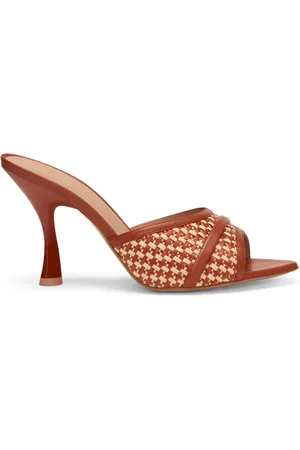 MALONE SOULIERS Julia 90 raffia muiltjes