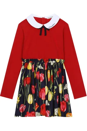 Dolce & Gabbana Jurk met tulpprint