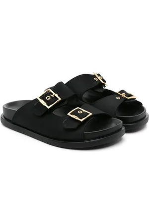 Elisabetta Franchi Satijnen slippers