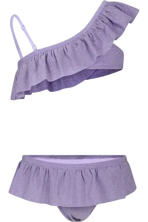 MC2 SAINT BARTH Bikini met ruches en lurex