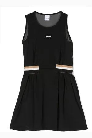 HUGO BOSS Jurk met contrasterende tailleband