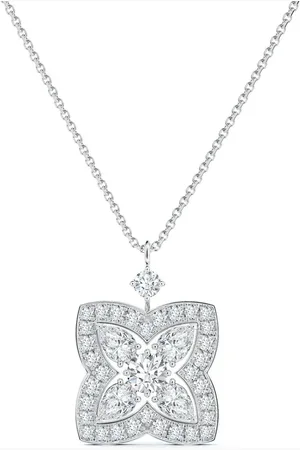 De Beers 18kt witgouden halsketting