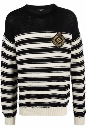 Balmain Trui met logo badge