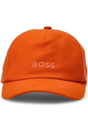 HUGO BOSS Katoenen pet met logoprint