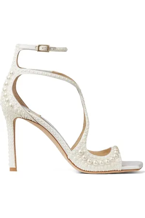 Jimmy Choo Azia verfraaide sandalen