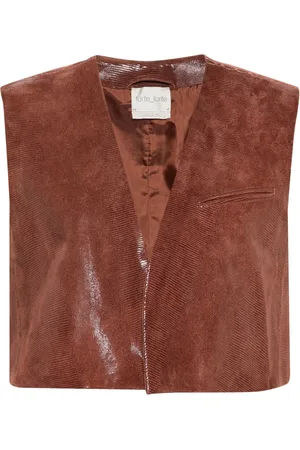 FORTE FORTE Leren gilet