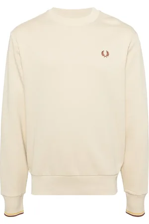 Fred Perry Sweater met geborduurd logo