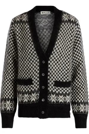 Bally Vest met jacquard