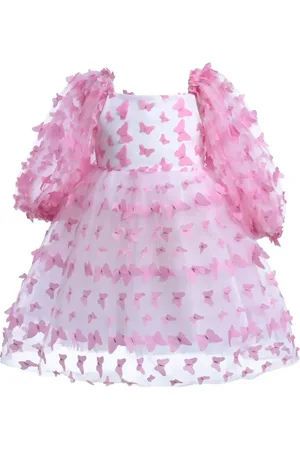 Tulleen Bell Mariposa jurk met vlinder