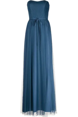 Marchesa Notte Strapless avondjurk