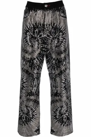 Philipp Plein Jeans met wijde pijpen