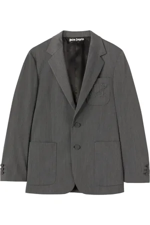Palm Angels Blazer met geborduurd logo