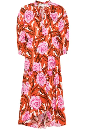 Diane von Furstenberg Jurk met bloemenprint