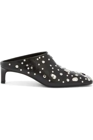 Jil Sander Leren muiltjes 45 mm
