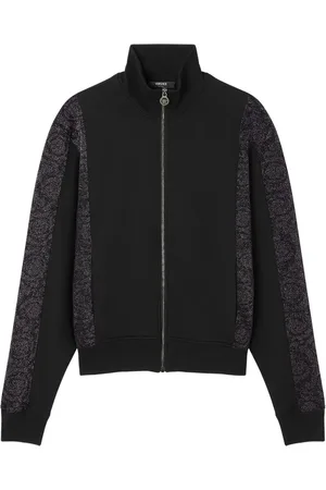 VERSACE Lurex sweater met Barocco