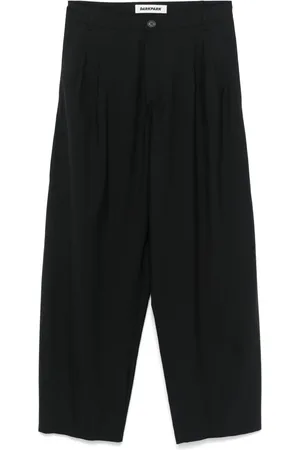 DARKPARK Broek met geplooid detail