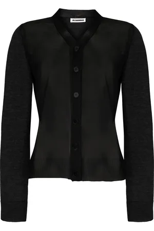 Jil Sander Vest met doorzichtig vlak